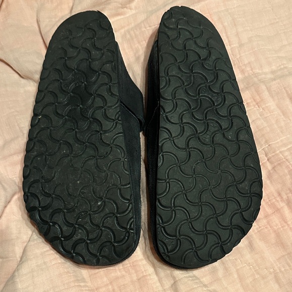 Birkenstock Black Suede Slip-Ons - Picture 3 of 8
